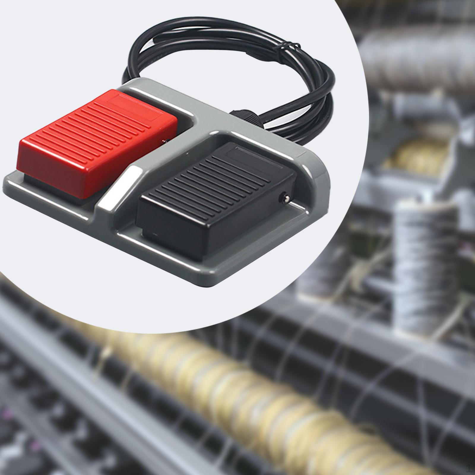 Педальный переключатель Mdfs65 Педальный переключатель с высокой термостойкостью, двухпозиционный тумблер Infinity Double Pedal для