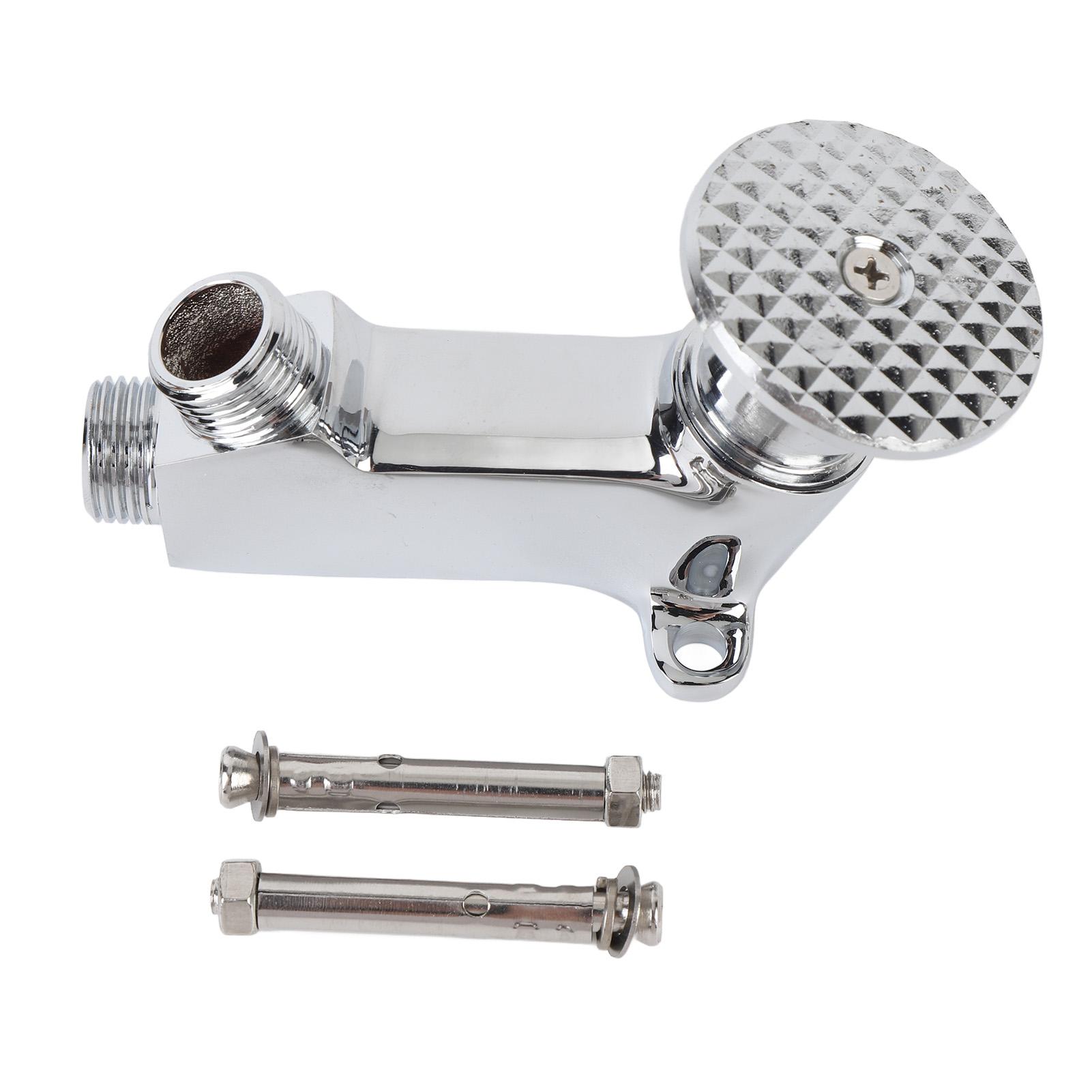 Ножной педальный клапан для смесителя Одинарный ножной педальный водяной клапан Бесконтактный педальный клапан для раковины Водопроводный кран