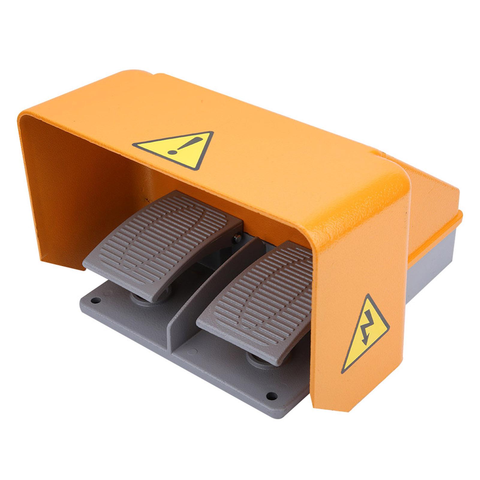 YDT118 Двойной педальный переключатель с полностью алюминиевым корпусом